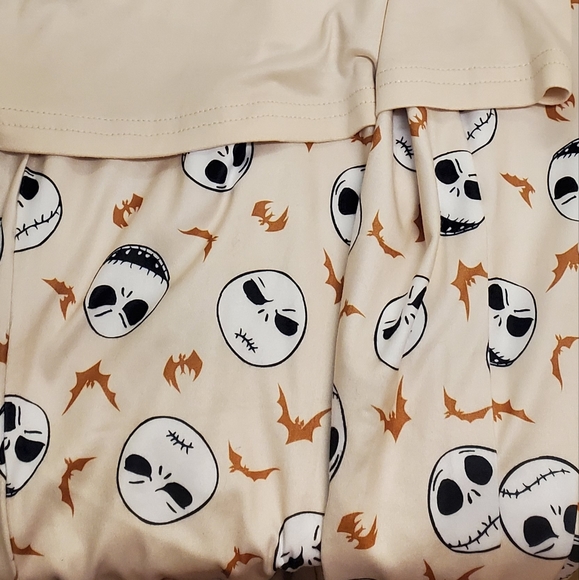 Disney Halloween Nightmare Before Christmas Women Girl SMALL Pajama SET NEW - Picture 4 of 5